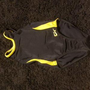 Gk size CM black and yellow Leotard